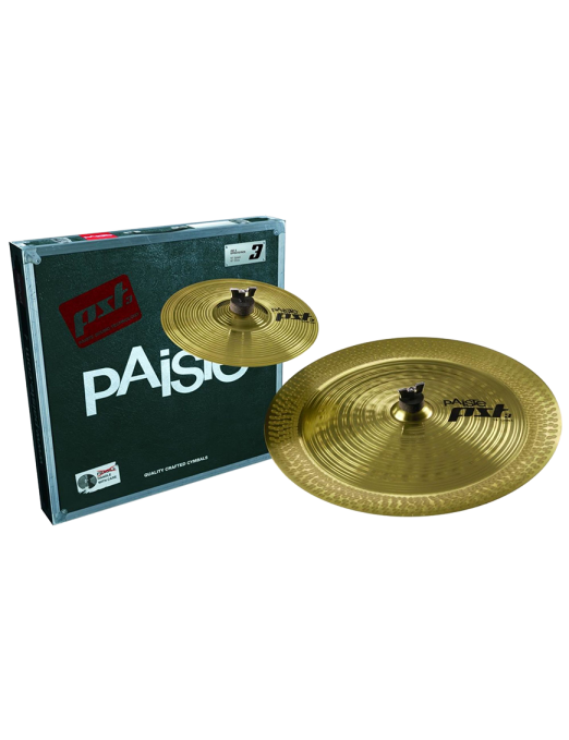 Paiste® PST3 Platillos Set EFX Pack: Splash 10" China 18"