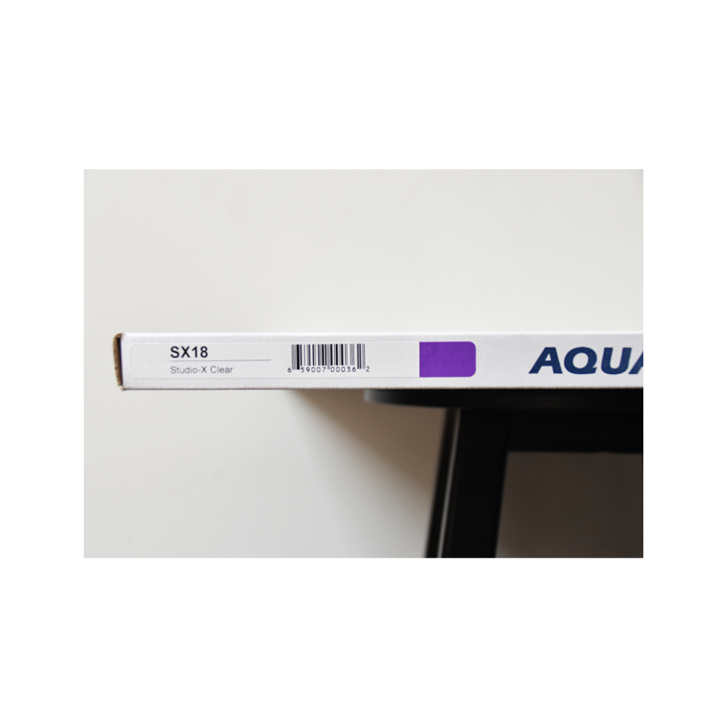 Aquarian® SX-18 STUDIO-X Parche Tom 18" Clear | 1-Capa 10-mil