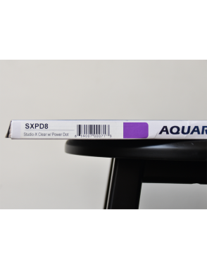 Aquarian Drumheads® SXPD-8 STUDIO-X™ Parche Tom 8" Clear Power Dot™