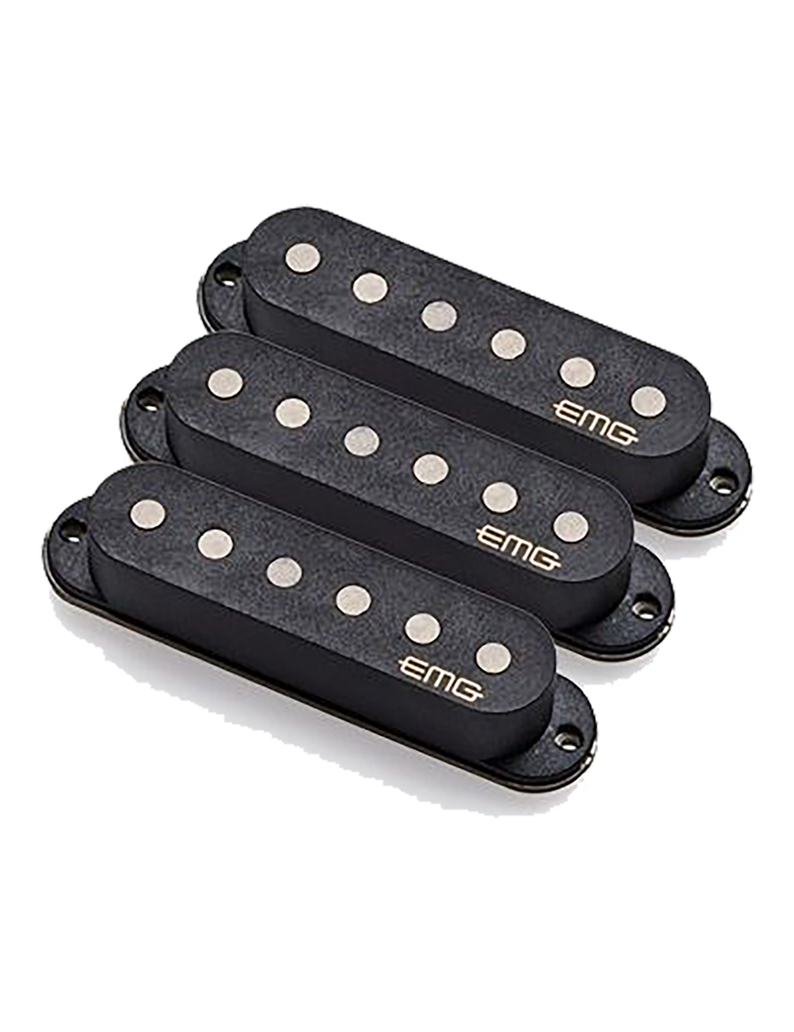 MG® CROSSROADS SET Cápsulas Guitarra Eléctrica Retro Active 6 Cuerdas Single Coil Strat® Set x 3 Kit Montaje