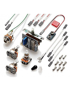 MG® CROSSROADS SET Cápsulas Guitarra Eléctrica Retro Active 6 Cuerdas Single Coil Strat® Set x 3 Kit Montaje