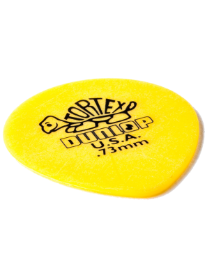 Dunlop® 413 Uñetas Tortex® TearDrop Calibre: .73mm Amarillo | 72 Unidades