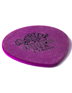 Dunlop® 413 Uñetas Tortex® TearDrop Calibre: 1.14mm Purple | 72 Unidades