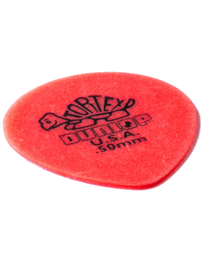 Dunlop® 413 Uñetas Tortex® TearDrop Calibre: .50 mm Color: Rojo | 72 Unidades