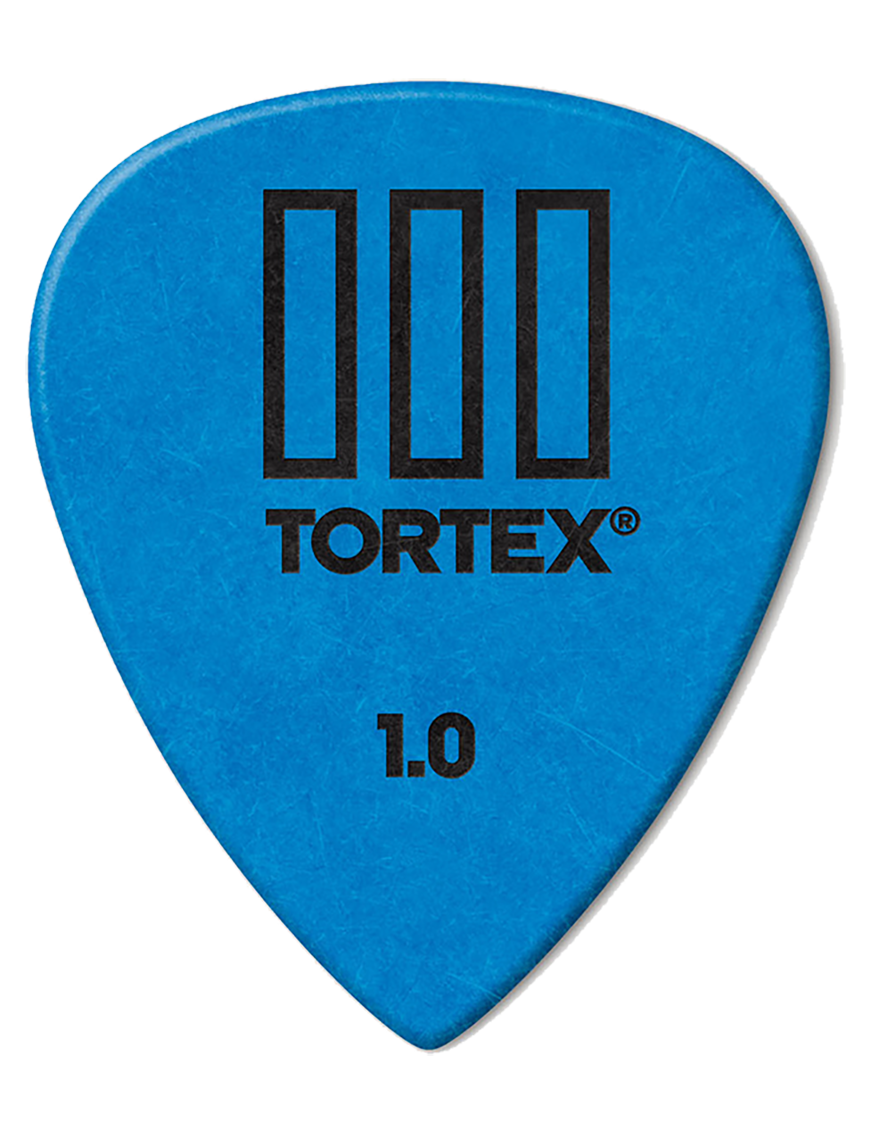 Dunlop® 462 Uñetas Tortex® TIII Calibre: 1.00mm Azul | 12 Unidades