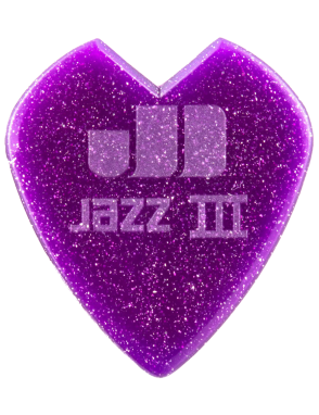Dunlop® Kirk Hammett Uñetas JAZZ III Purple Sparkle | 6 Unidades