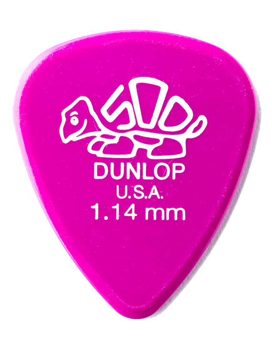 Dunlop® 41 Uñetas Delrin 500 Tortex® Calibre: 1.14mm Rosado | 36 Unidades
