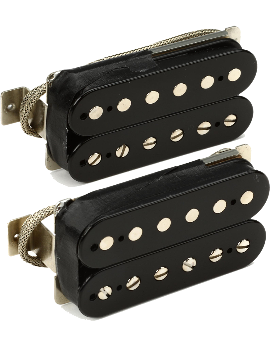 Seymour Duncan® Vintage Blues™ Cápsulas Guitarra Eléctrica Humbucker Set: Neck Bridge SH-1 '59 Model™ Black