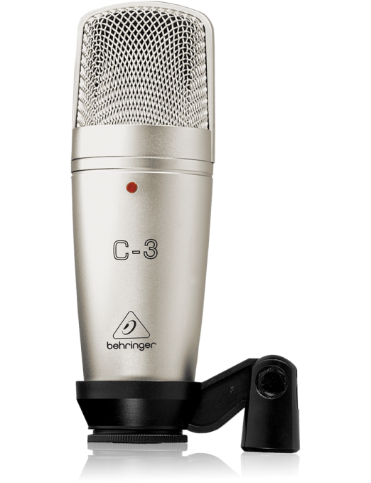 Behringer® C-3 Micrófono Estudio Condensador Doble Diafragma