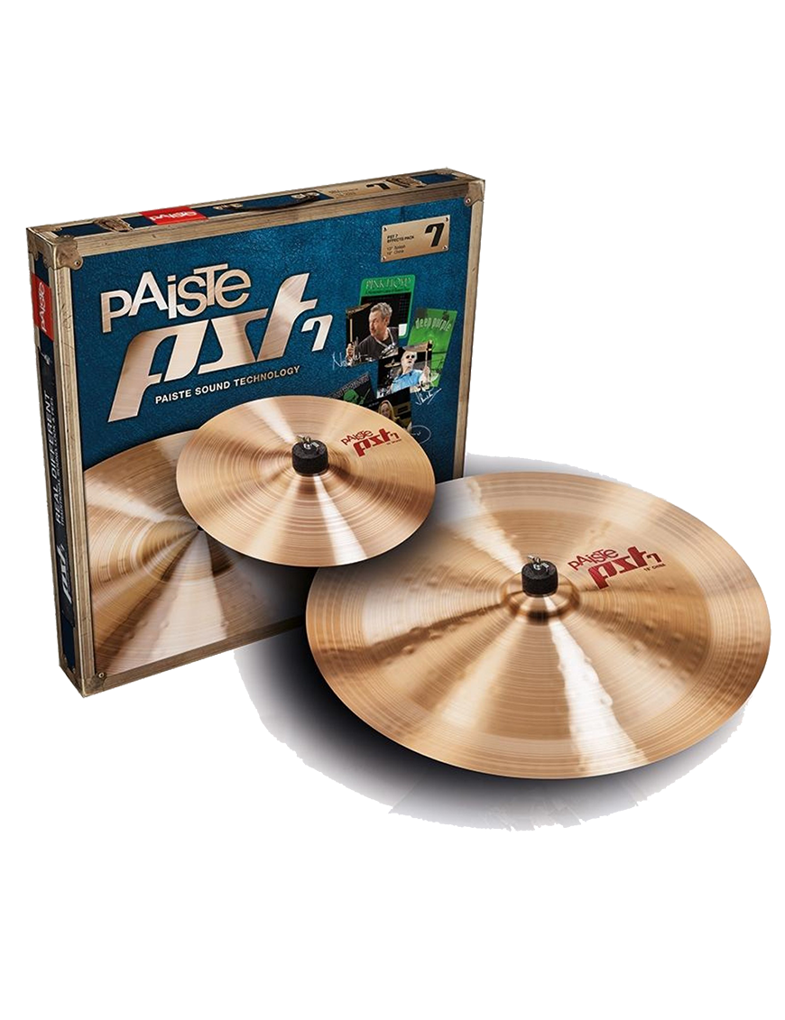 Paiste® PST7 EFX Pack Set Platillos Splash 10" China 18"