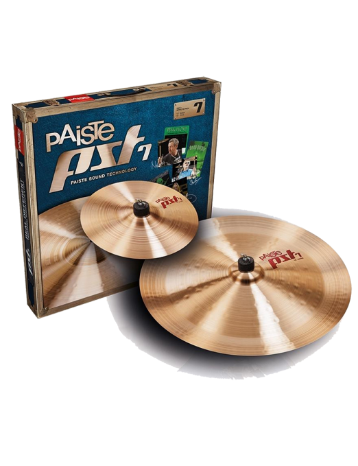 Paiste® PST7 EFX Pack Set Platillos Splash 10" China 18"