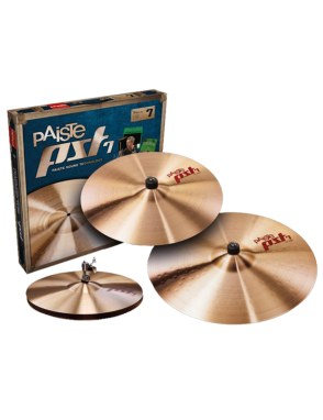 Paiste® PST7 Universal Set Platillos Hi-Hat 14" Crash 16" Ride 20"