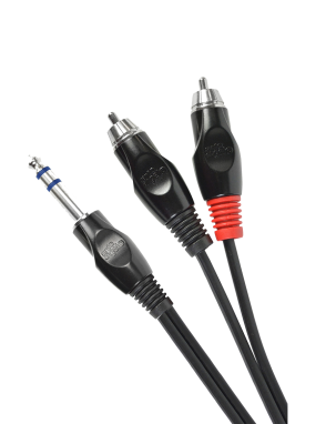 Santo Angelo® AC6 2mt Cable Audio Plug ¼" TRS a...
