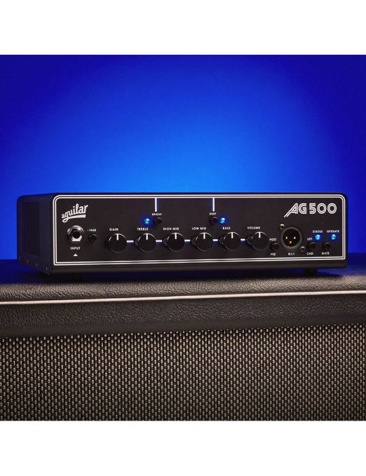 Aguilar® AG500V2 Amplificador Bajo Cabezal 500W USB IR