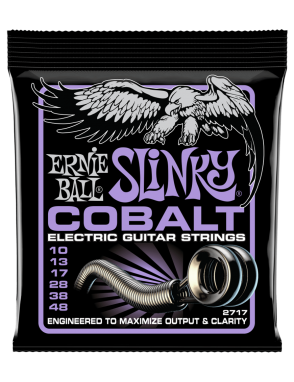 Ernie Ball® 2717 10-48 Cobalt Ultra Slinky® Cuerdas Guitarra Eléctrica
