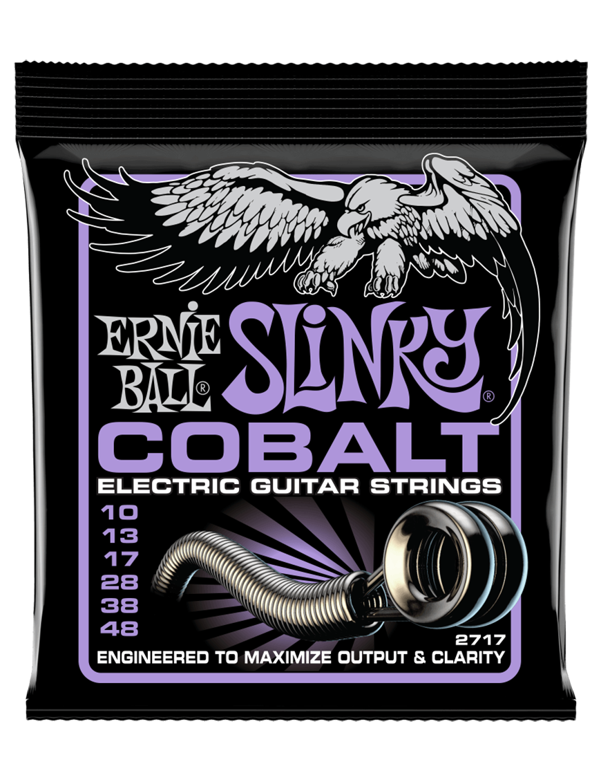 Ernie Ball® 2717 10-48 Cobalt Ultra Slinky® Cuerdas Guitarra Eléctrica