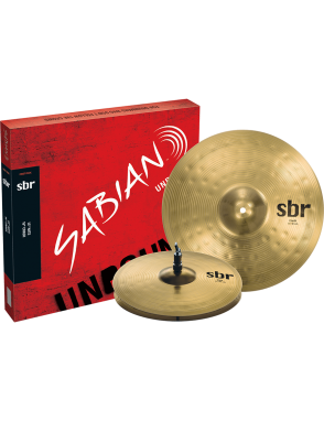 SABIAN® SBR5001 Set Platillos Pack: Hi-Hat 13" Crash 16"