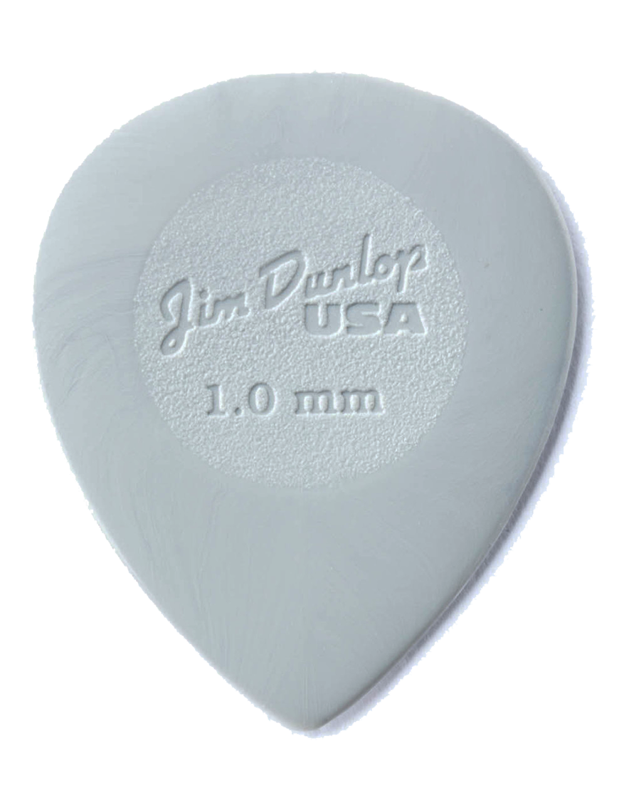 Dunlop® 445 Uñetas Nylon Big Stubby® Calibre: 1.00mm Gris | 6 Unidades