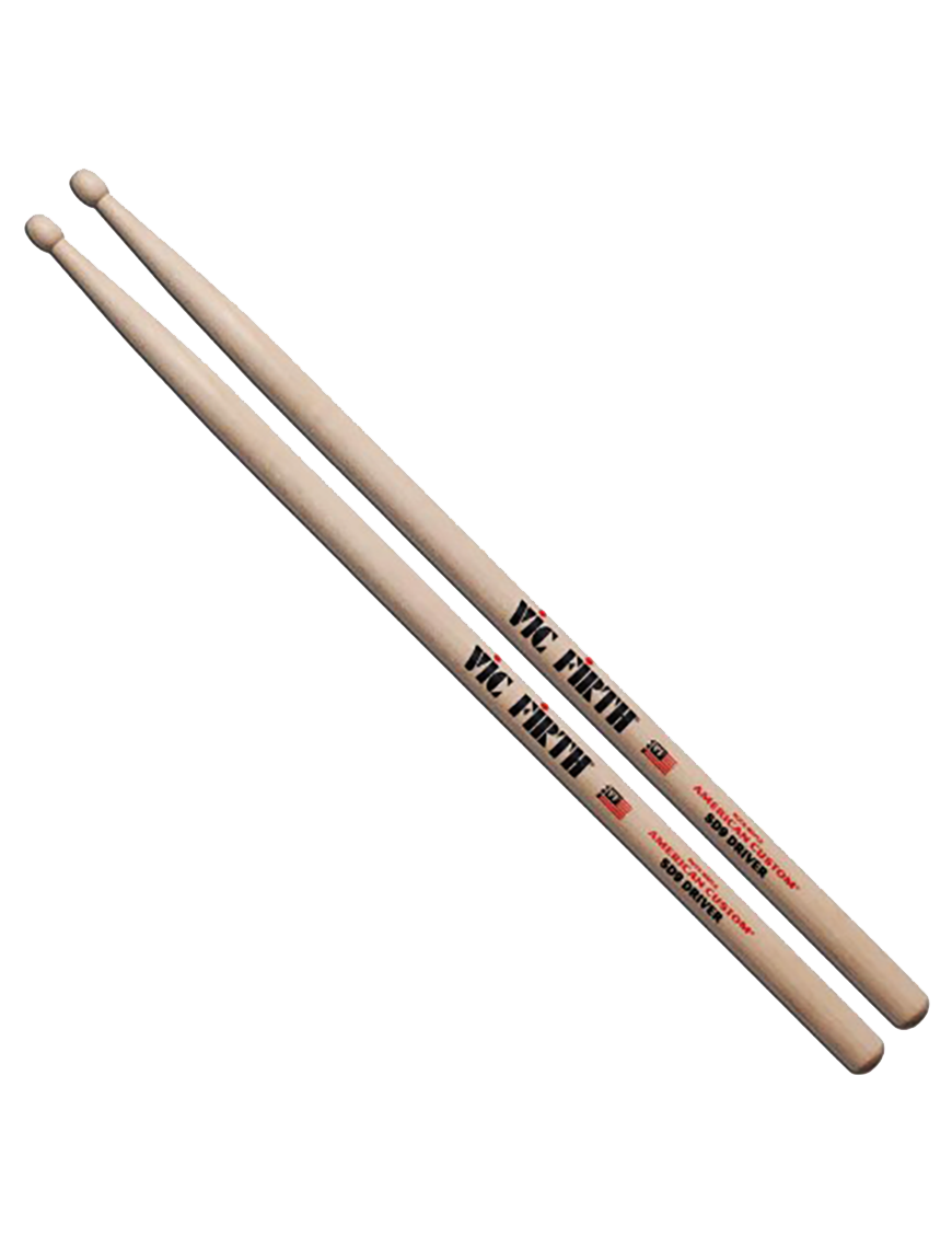 VIC FIRTH® SD9 American Custom® Baqueta Driver Punta Madera