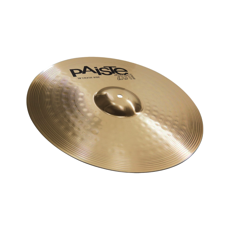 Paiste® 201 Bronze Essential Set Platillos Hi-Hat 14" Crash Ride 18"
