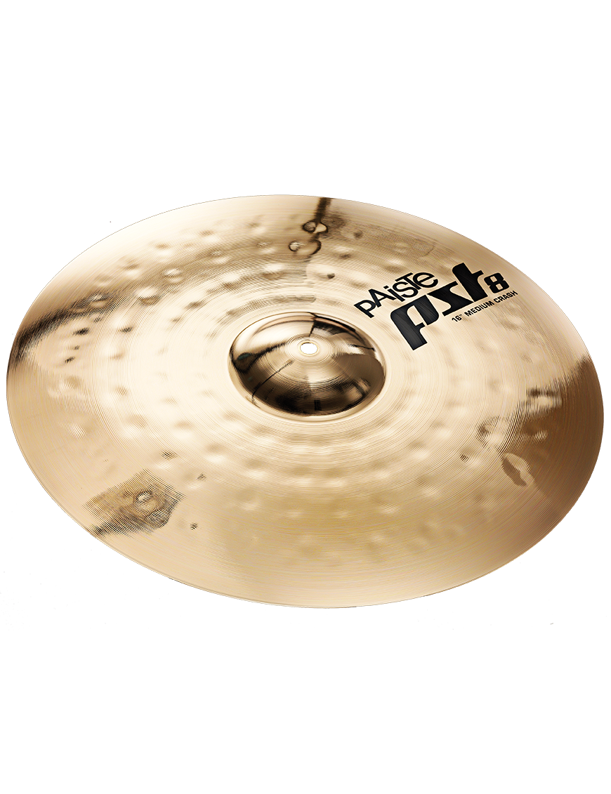 Paiste® PST8 Platillos Medium Crash 16" Reflector