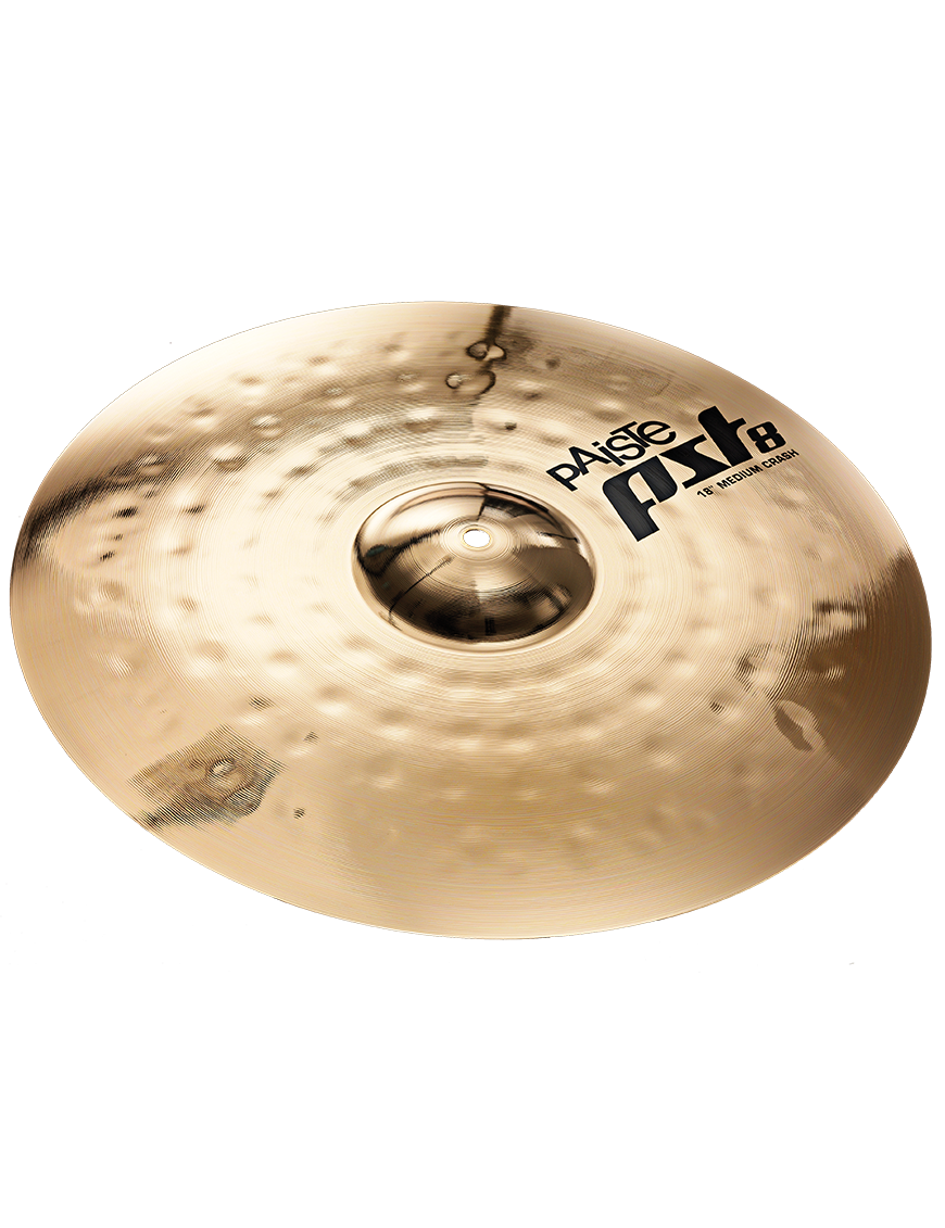 Paiste® PST8 Platillos Medium Crash 18" Reflector