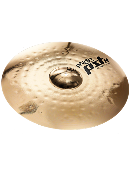 Paiste® PST8 Platillos Medium Crash 18" Reflector