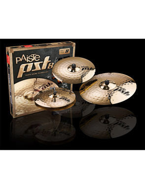 Paiste® PST8 Universal Set Platillos Medium: Hi-Hat 14" Crash 16" Ride 20"