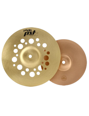 Paiste® PSTX Platillos Splash 10" Efectos Stack Superior 10" Inferior 8" Set: Par
