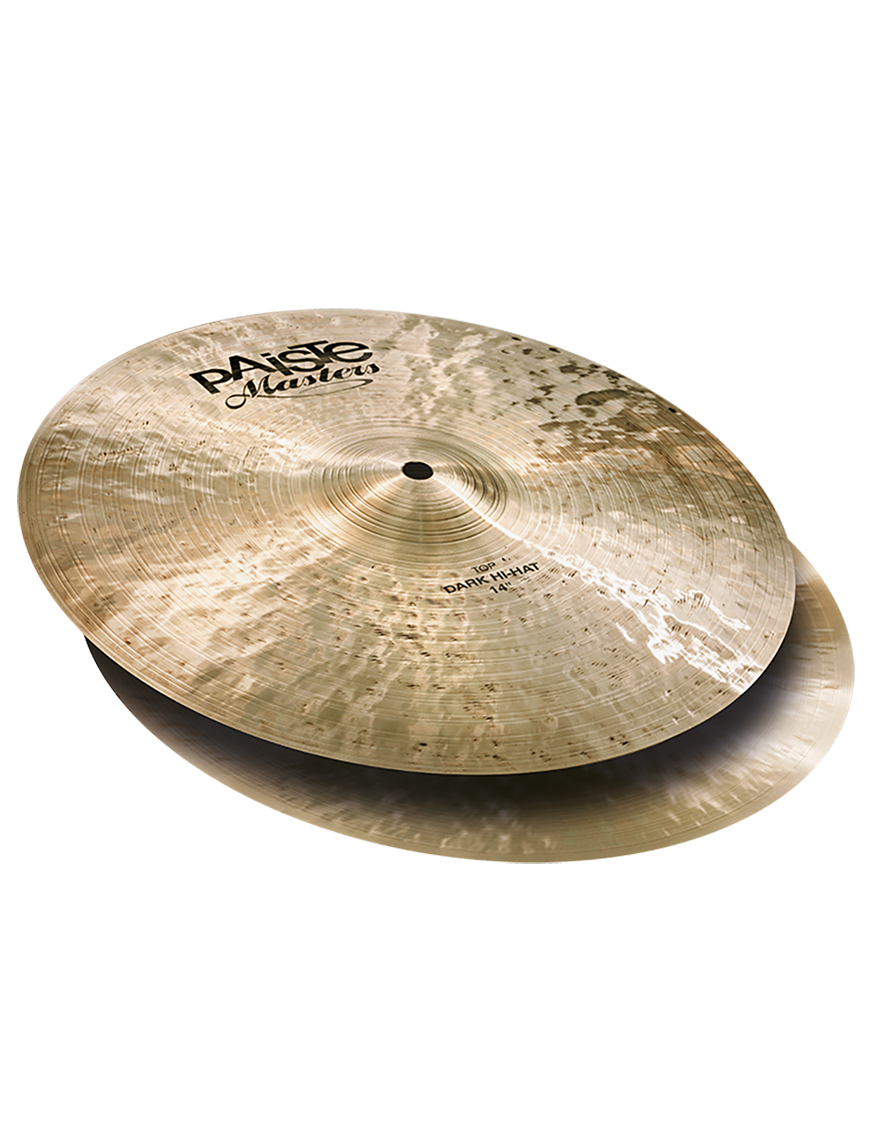 Paiste® Masters Platillo Hi Hat 14" Dark  Set: Par