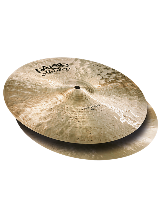 Paiste® Masters Platillo Hi Hat 14" Dark  Set: Par