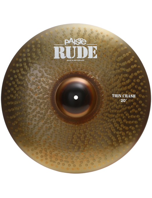 Paiste® Rude Platillo Thin Crash 20"