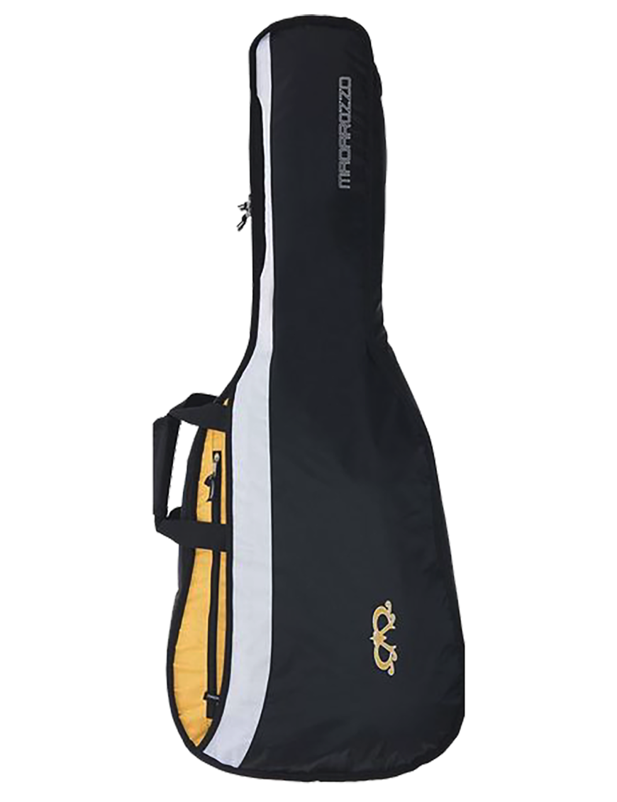 MADAROZZO® G016 Funda Guitarra Eléctrica MADessential™ Acolchado 16mm | Black/Orange