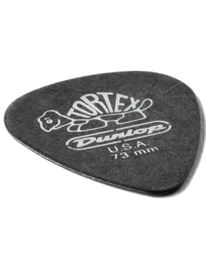 Dunlop® 488 Uñetas Tortex® Pitch Black Calibre: .73mm | Bolsa 12 Unidades