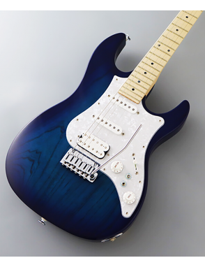 FGN® ODYSSEY Expert EOS2 ASH-M Guitarra Eléctrica tipo Stratocaster® Case | Blue Burst