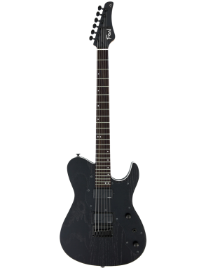 FGN® ILIAD J-Standard JIL3 ASH-DE-R Guitarra Eléctrica tipo Telecaster® Style Funda | Open Pore Black