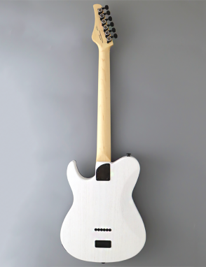 FGN® ILIAD J-Standard JIL3 ASH-DE-644-R Guitarra Eléctrica tipo Telecaster® Style Funda | Open Pore White