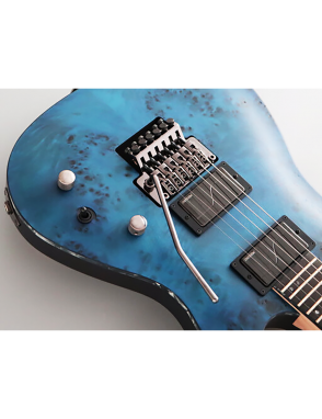 FGN® Mythic J-Standard JMY3 EW1-DL-E Guitarra Eléctrica Funda | Arctic Blue Flat