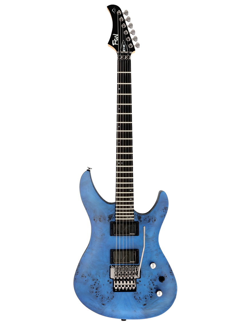 FGN® Mythic J-Standard JMY3 EW1-DL-E Guitarra Eléctrica Funda | Arctic Blue Flat