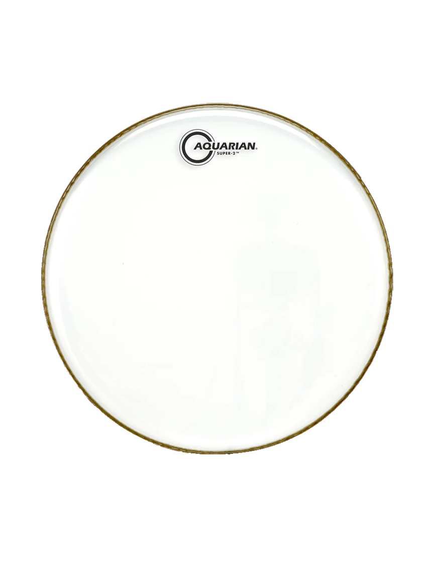 Aquarian Drumheads® S2-14 SUPER 2™ Parche Tom 14" Clear