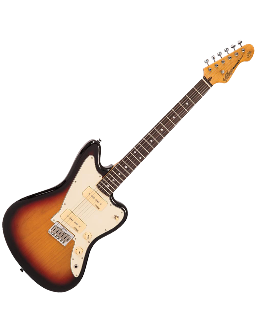 Vintage® V65 Guitarra Eléctrica Hardtail | Tobacco Sunburst