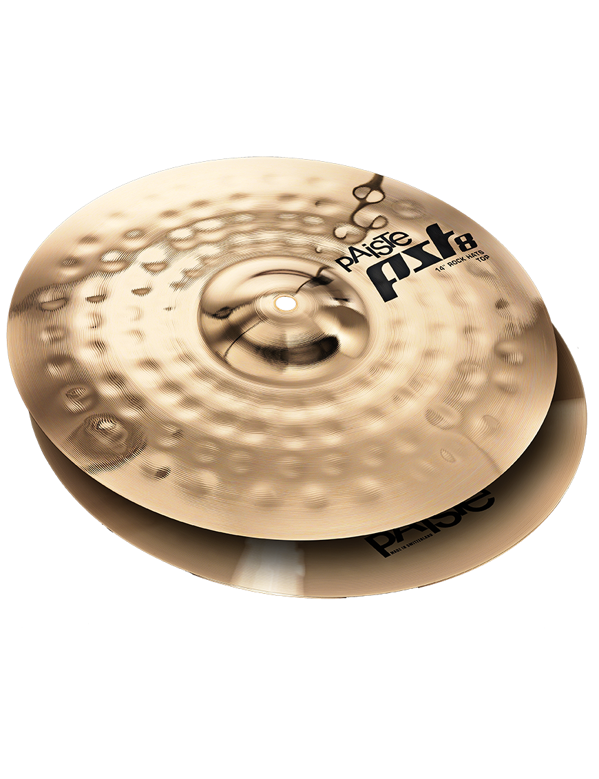 Paiste® Hi-Hat Rock 14" PST8 Platillos Reflector Set: Par