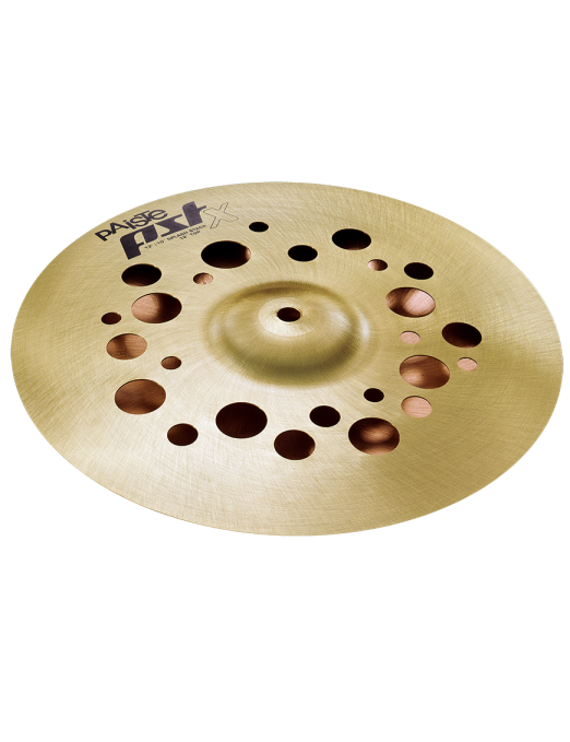 Paiste® Splash Stack 12" PSTX Platillos Efectos Superior 12" Inferior 10" Set: Par