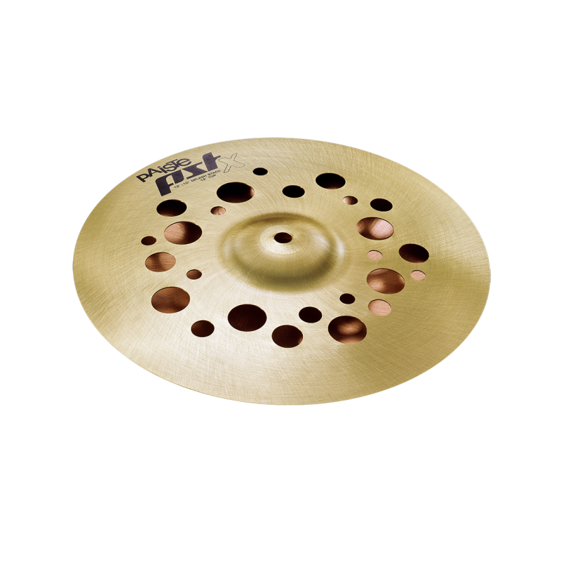 Paiste® Splash Stack 12" PSTX Platillos Efectos Superior 12" Inferior 10" Set: Par