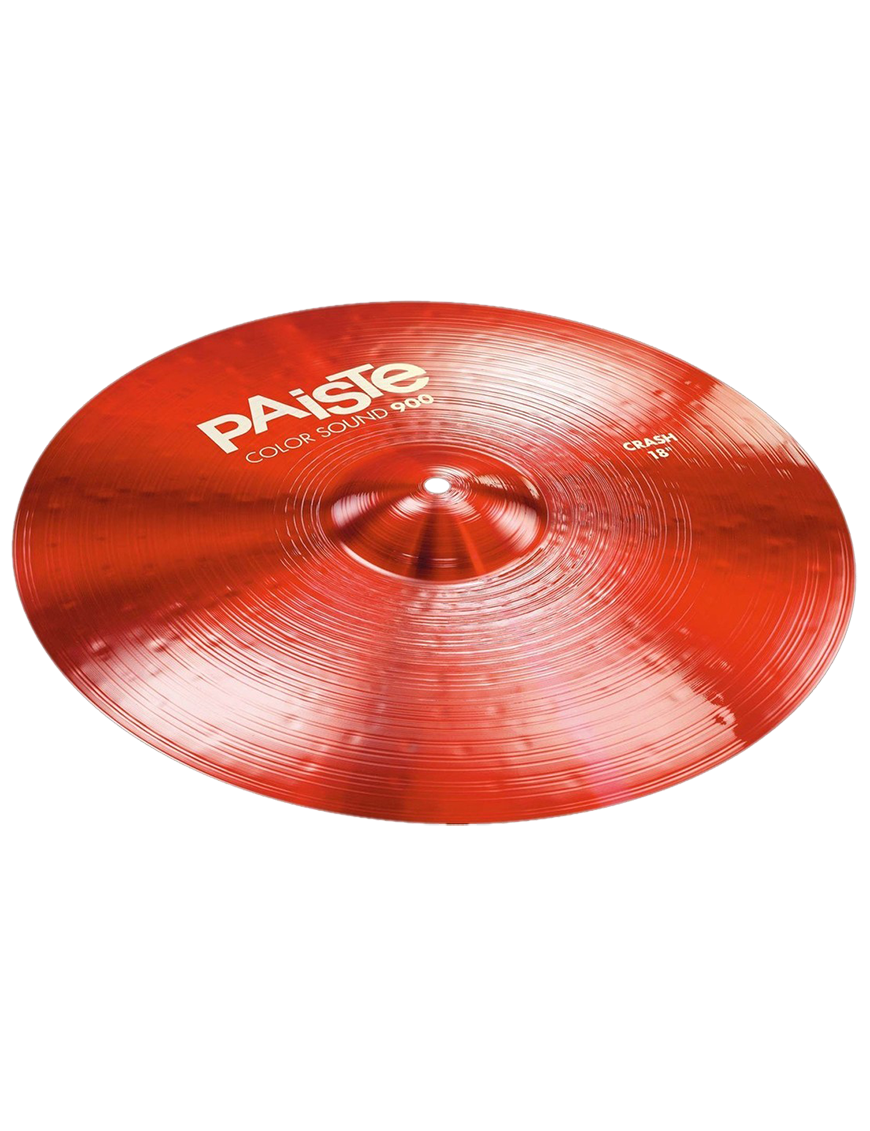Paiste® Crash 18" Color Sound Platillos 900 Red