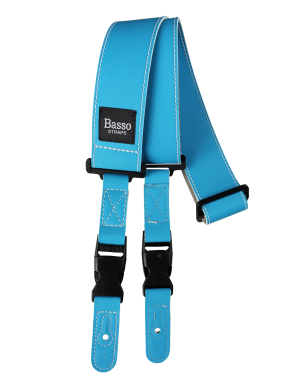 Basso® Neón Quick Release Correa Guitarra 5cm Largo: 160cm | Blue