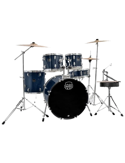 MAPEX® PDG5254TC Set Batería Prodigy Kit: 5 piezas + Platillos | Royal Blue