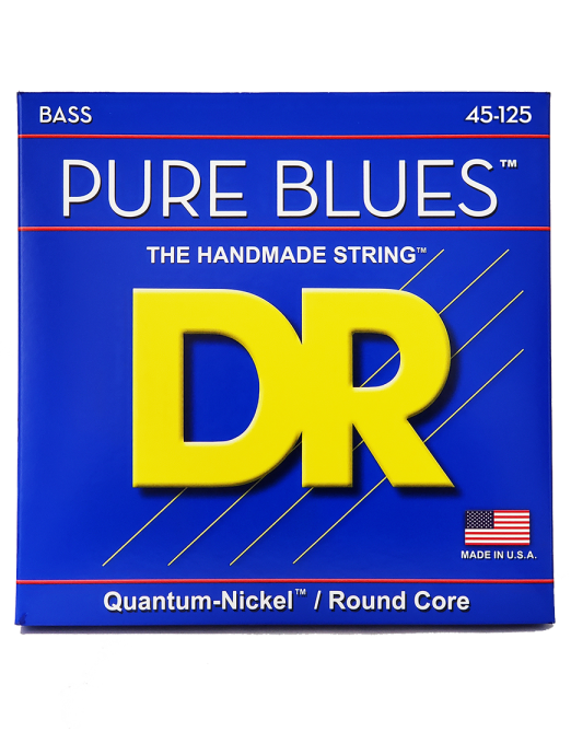 DR PURE BLUES™ PB5-45-125 Cuerdas Bajo Eléctrico 5 Cuerdas Medium