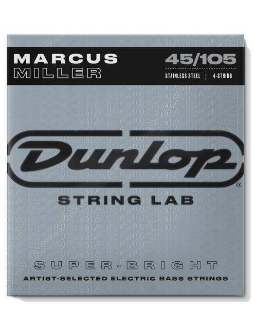 Dunlop® MARCUS MILLER Signature 45-105 Cuerdas Bajo Eléctrico SUPER BRIGHT™