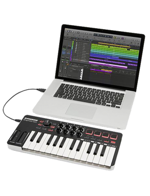 Samson® Graphite M25 Controlador MIDI USB  | Negro